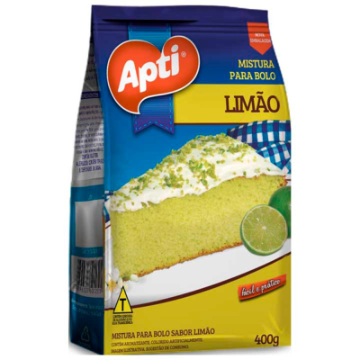 Mistura Bolo Apti Limao 400G