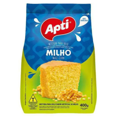 Mistura Bolo Apti Milho 400G