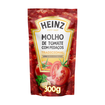 Molho Tomate Heinz Trad 300G