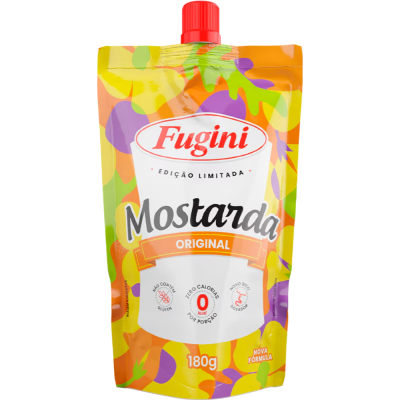Mostarda Fugini Bico 180G Sache