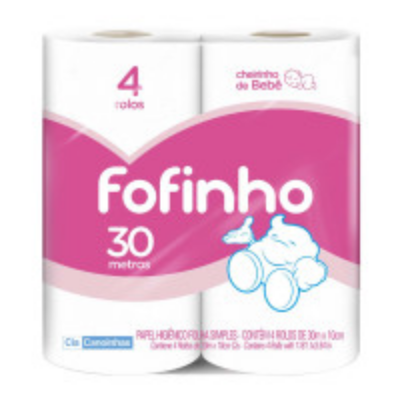 Papel Hig Fofinho F Simples 16Pc X 4