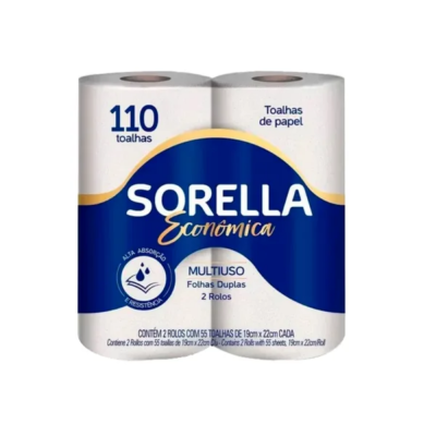 Papel Toalha Sorella Economica 110F