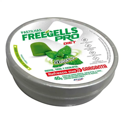 Past Freegells Pro Diet Eucalipto 40G