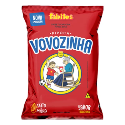 Pipoca Doce Fabitos Vovozinha 18G
