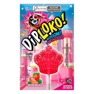Pirulito Diploko Booom Princesas 11G
