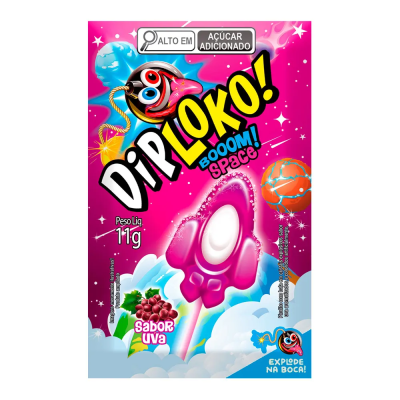 Pirulito Diploko Booom Spaces 11G
