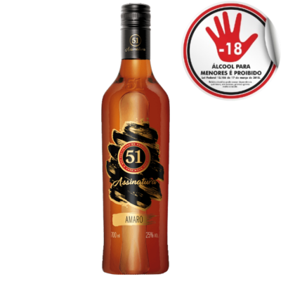 Aguard 51 Assinatura Amaro 700Ml