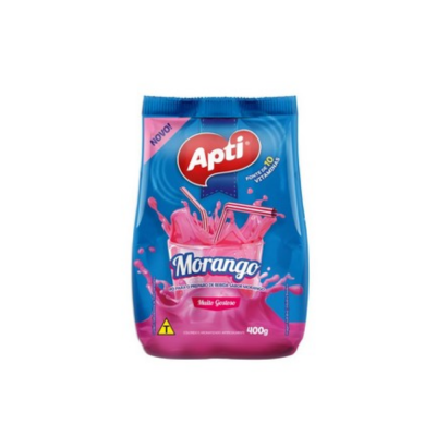Bebida Em Po Apti Morango Refil 400G