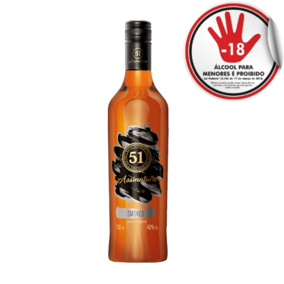 Aguard 51 Assinatura Smoked 700Ml